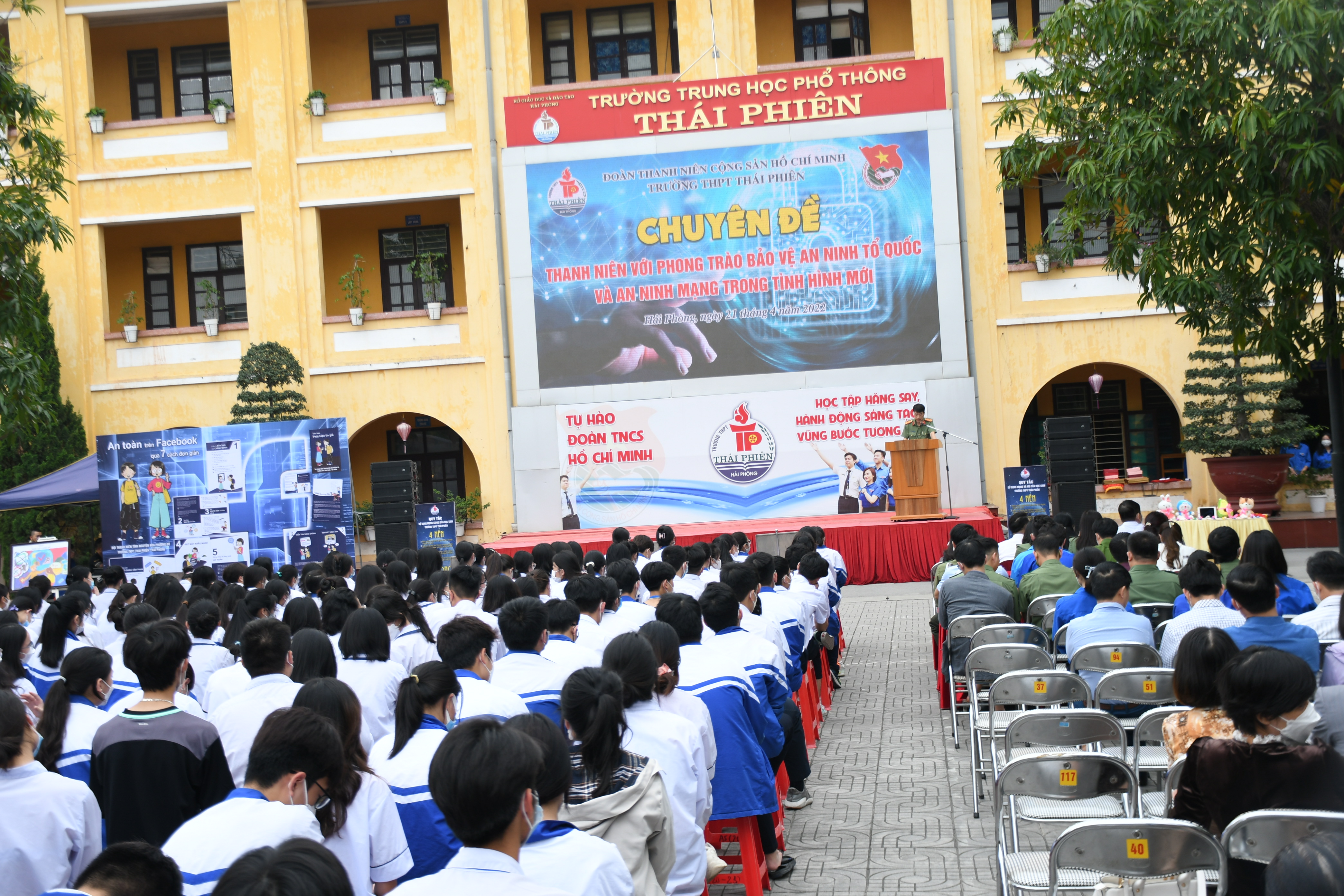 Khối Công an quận duy trì 257 mô hình phong trào Toàn dân bảo vệ an ninh Tổ quốc